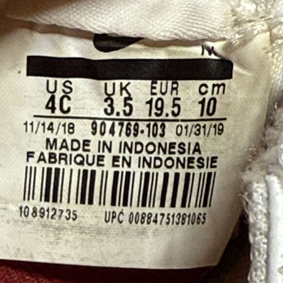 Nike Cortez Forrest Gump Shoes Toddler Size 4C Athletic Shoes 904769-103 - Picture 9 of 9